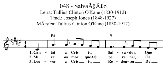 048 - SalvaÃ§Ã£o - staff notation