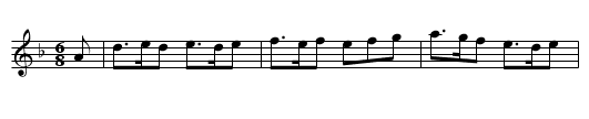 Black Nag - staff notation