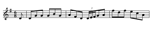 Miss Wiseman’s Fancy - staff notation