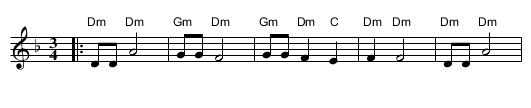 Shir al Etz - staff notation