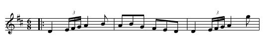 Tuzzy muzzy - staff notation