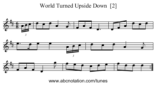Abc world turned upside down 2 trillian mit edu jc music abc 