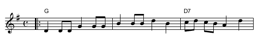 1 2 3 4 - staff notation