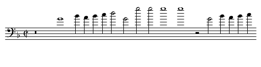 [1] Jennette, Marion se vont jouer - staff notation