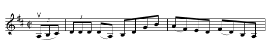 1. KENO REEL - staff notation