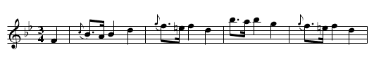 1. Mazurka - staff notation