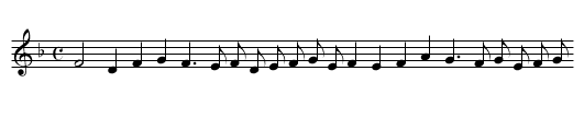 10. Fantasia secunda. - staff notation