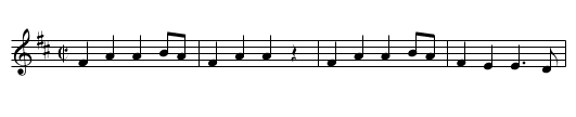 10. FIRE IN THE MOUNTAIN - staff notation