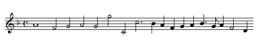 10. M. John Langtons Pavan - staff notation