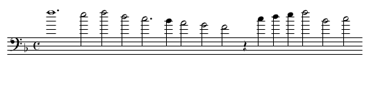 10. M. John Langtons Pavan - staff notation