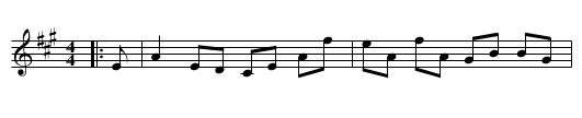 10 pound Fiddle, The  - staff notation