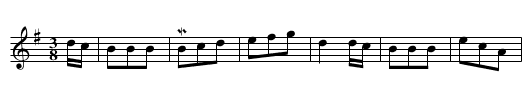 11. Sir Arthur Wellesly's Dash.        a Waltz. - staff notation