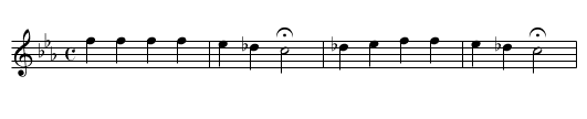 113. Christus, der uns selig macht - staff notation