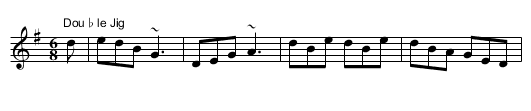 11a. Cloverleaf - staff notation