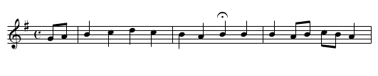 125. Allein Gott in der H&ouml;h sei Ehr - staff notation