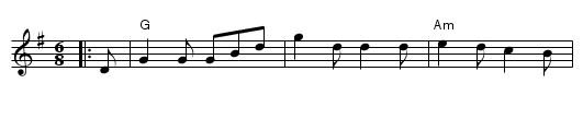 15. BUTTERED PEAS (32 bar jigs) - staff notation