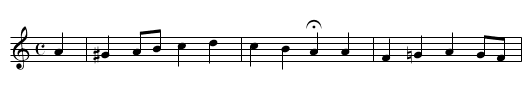 15. Christ lag in Todesbanden - staff notation