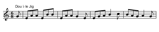 15a. Black Mountain - staff notation