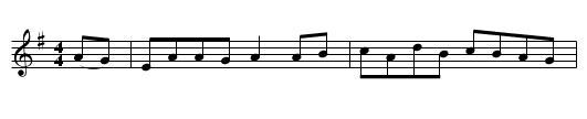 16. THE COUNTRY BUMPKIN (hornpipes) - staff notation