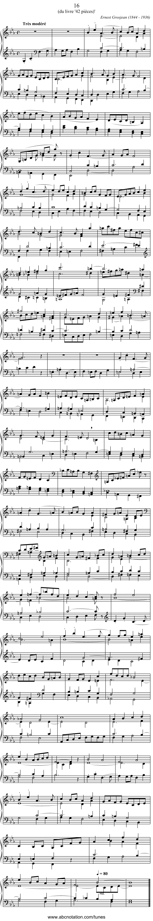 16 - staff notation