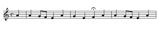 162. Das alte Jahr vergangen ist - staff notation