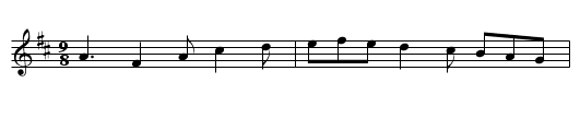 166  Valentine Jigg   (Pe) - staff notation
