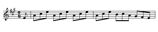 168  The Castle Gate   (HJ) - staff notation