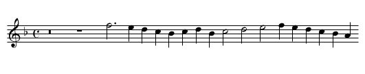 16v. Fantasia 18. - staff notation