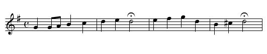 18. Gottes Sohn ist kommen - staff notation