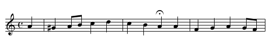 184. Christ lag in Todesbanden - staff notation