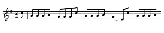 1e la Marthiny - staff notation
