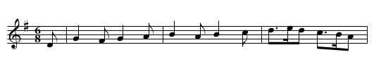 2. La Scimballe - staff notation