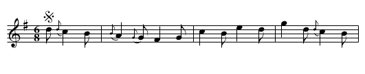 2 Le Cotillon - staff notation