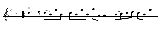 2. LORD McDONALD'S REEL - staff notation