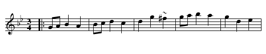 2. Minuet - staff notation