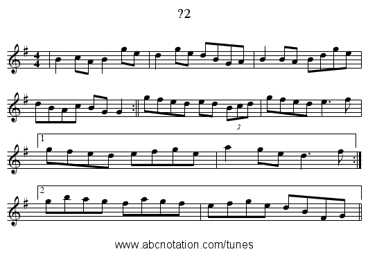 ?2 - staff notation