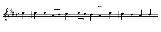 20. Ein feste Burg ist unser Gott - staff notation