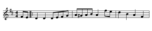 20. THE DASHING WHITE SERGEANT - staff notation