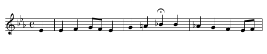 201. O Mensch, bewein dein' S&uuml;nde gro&szlig; - staff notation