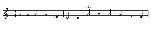 203. O Mensch, schau Jesum Christum an - staff notation