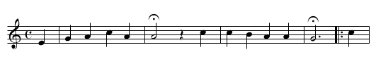 205. Herr Gott, dich loben wir - staff notation