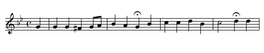215. Verleih uns Frieden gn&auml;diglich - staff notation