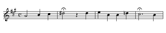 216. Es ist genug! so nimm Herr - staff notation