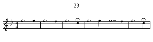 23 - staff notation