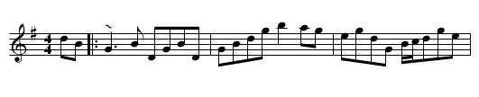 252. The Flowing Tide - staff notation