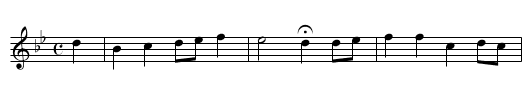 289. Nun ruhen alle W&auml;lder - staff notation