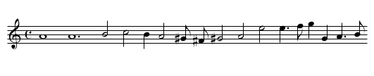 3. Lachrim&aelig; Gementes - staff notation