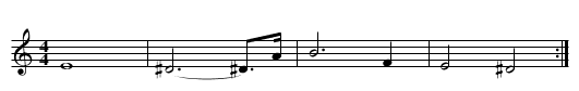 3. Les dernières lignes - staff notation