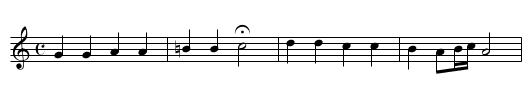 348. Meinen Jesum la&szlig; ich nicht, weil - staff notation