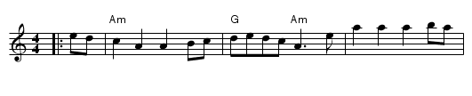 38. MORRIS SET #2 - staff notation